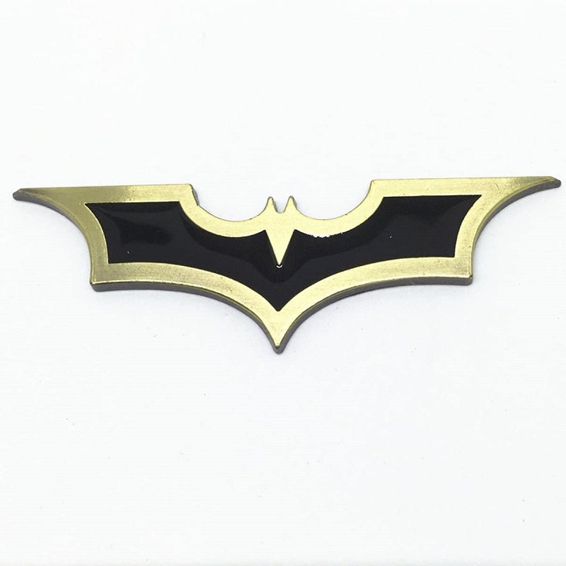 3D Metal Bat Batman Logo