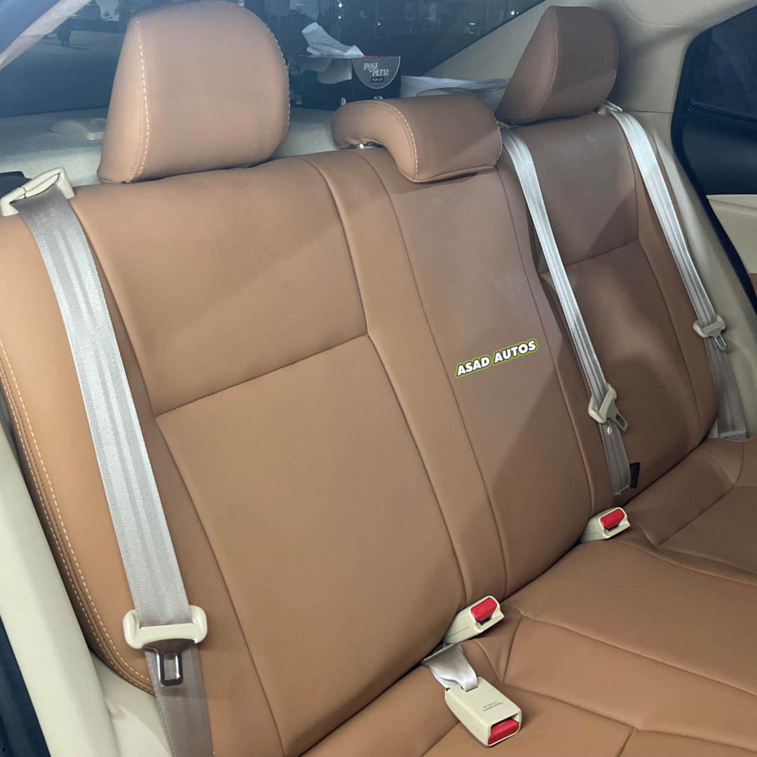 Bespoke Mustard Seat Covers for Toyota Yaris