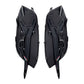 2Pcs Red Lens LED Rear Bumper Lights (Y Style) for Honda Civic 2016-2021, featuring brake and turn signal functions for enhanced visibility and stylish design.