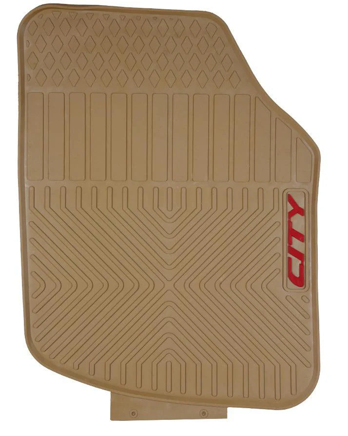 High-Quality Latex Rubber Car Floor Mats for Honda City 2009-2021