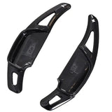 2-piece black aluminum steering wheel paddle shifter extensions for Haval