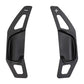 2-piece black aluminum steering wheel paddle shifter extensions for Haval