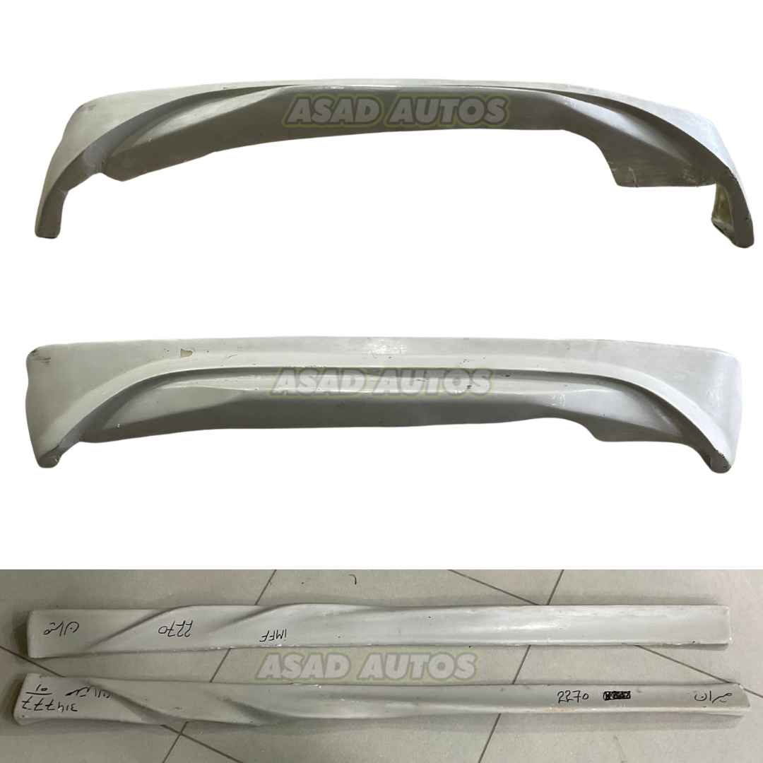 Complete Body Kit (Material Fiber) for Mehran (Front & Back, Side Skir ...