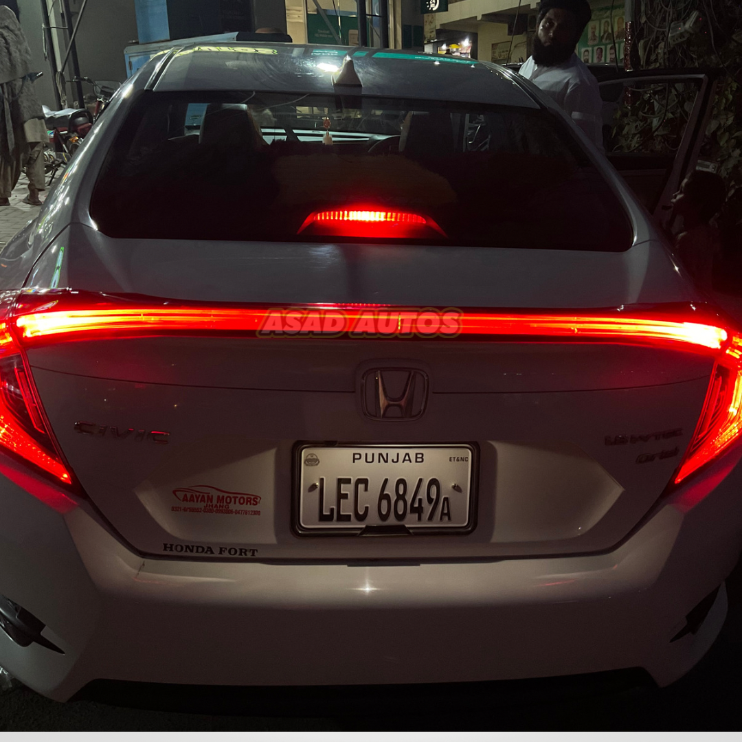 Honda Civic (2016-2020) Trunk Spoiler Long Light