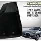 TPE + Carpet Mats for MG HS PHEV 2025 – Dual Layer Protection & Luxury Comfort