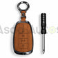 5D Zinc Leather Key Cover for Jaecoo J7 2025-2026