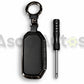 5D Zinc Leather Key Cover for Kia Sportage L HEV 2025–2026