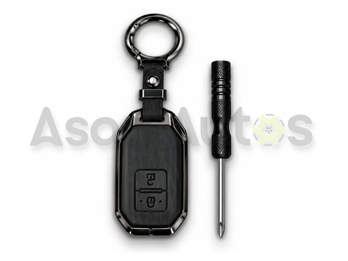 5D Zinc Leather Key Cover for Suzuki Swift 2017–2026