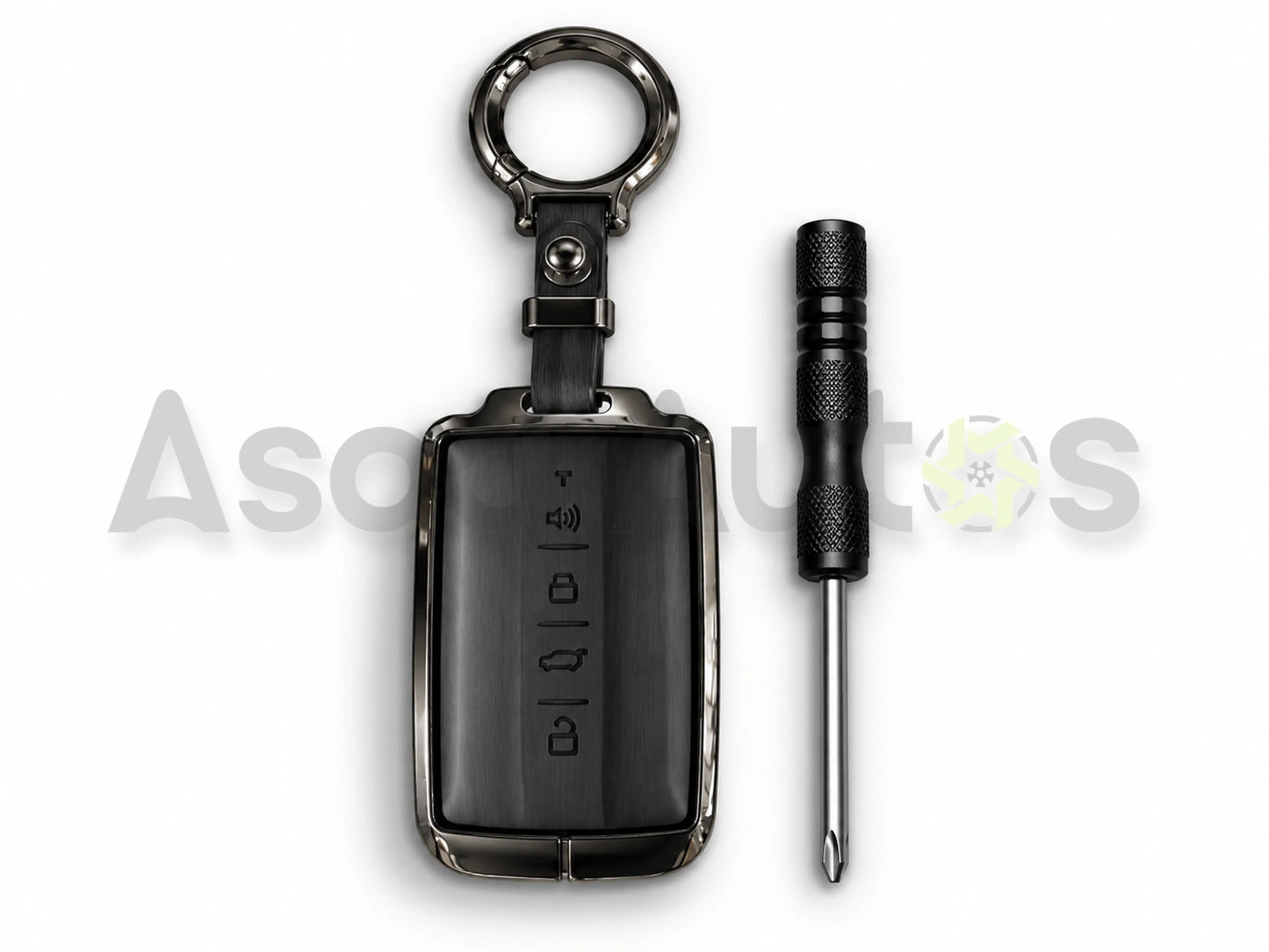 5D zinc leather key cover for Haval GWM Tank 2025-2026