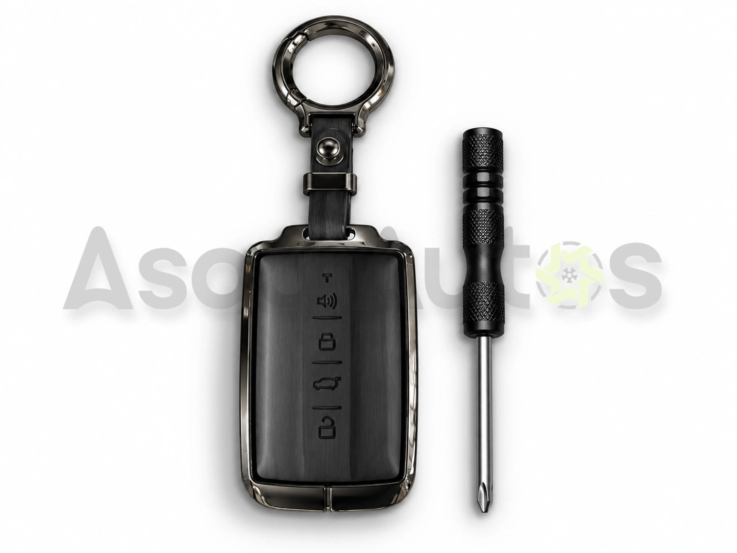 5D zinc leather key cover for Haval GWM Tank 2025-2026