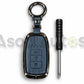 5D zinc leather key cover for Honda Civic 2016-2021 with key ring