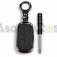 5D zinc leather key cover for MG HS 2021-2024