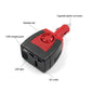 150W Car Power Inverter, DC 12V to AC 220V Adapter with USB Charging Ports