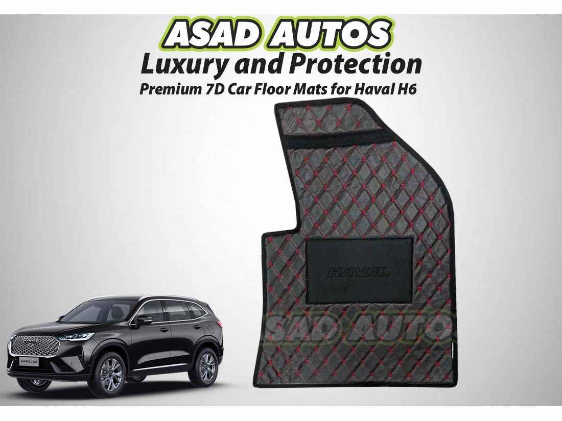 Enhance Your Haval H6: Premium 7D Car Floor Mats