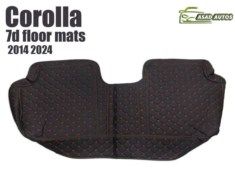 7D Floor Mats for Toyota Corolla 2014-2026 – Premium Interior Protection and Style

