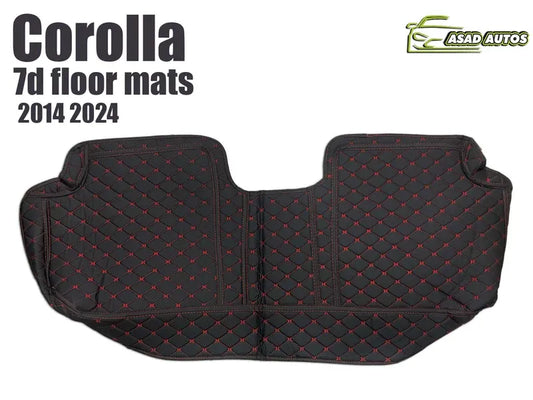 7D Floor Mats for Toyota Corolla 2014-2026 – Premium Interior Protection and Style
