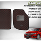 Car Floor Mat 7D Luxury for Honda City (2009–2020) – Premium Comfort & Protection