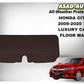 Car Floor Mat 7D Luxury for Honda City (2009–2020) – Premium Comfort & Protection