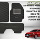 Car Floor Mat 7D Luxury for Hyundai Elantra (2021–2024)