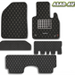 KIA Sorento 7D Luxury Floor Mats (2021–Present) – Custom Fit, Waterproof & Anti-Slip