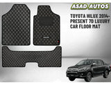 7D Luxury Floor Mats for Toyota Hilux 2014–Present – Waterproof, Custom Fit, Heavy-Duty
