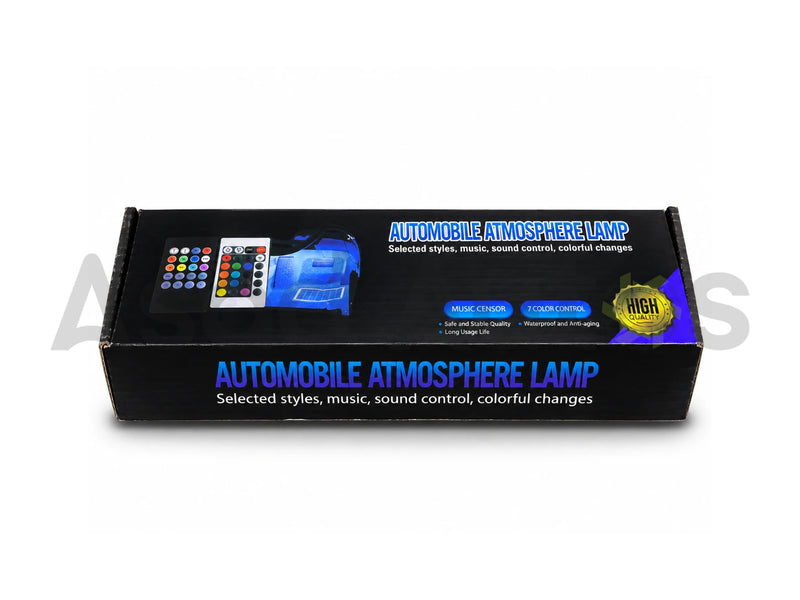 7 Color Car Interior Atmosphere Light with Remote