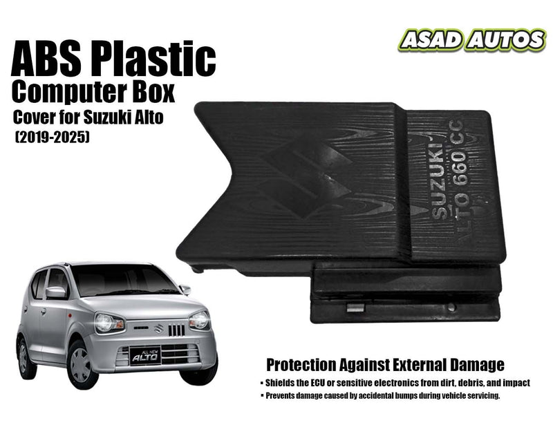 ABS Plastic Computer Box Cover for Suzuki Alto 2014-2026 – Durable and Protective

