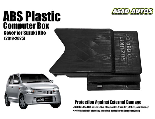 ABS Plastic Computer Box Cover for Suzuki Alto 2019-2025 – Durable and Protective


