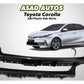 ABS plastic side skirts for Toyota Corolla 2015-2024, enhancing the vehicle’s appearance with a sleek, sporty look while improving aerodynamics for better performance.