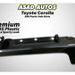ABS plastic side skirts for Toyota Corolla 2015-2024, enhancing the vehicle’s appearance with a sleek, sporty look while improving aerodynamics for better performance.