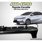 ABS plastic side skirts for Toyota Corolla 2015-2024, enhancing the vehicle’s appearance with a sleek, sporty look while improving aerodynamics for better performance.