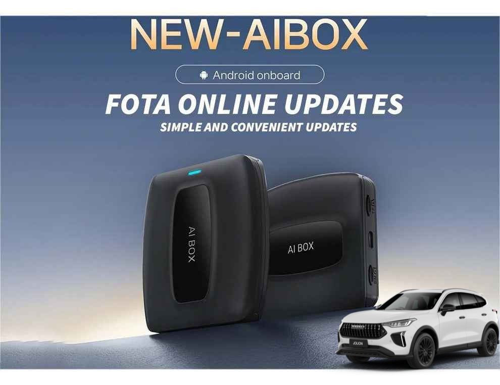 AI Box Wired CarPlay & Android Auto Adapter for Haval Jolion Facelift 2025-2026