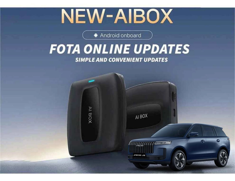 AI Box Wired CarPlay Android Auto Adapter for Jaecoo J5 2025-2026 Smart AI Box with Netflix, YouTube & CarPlay