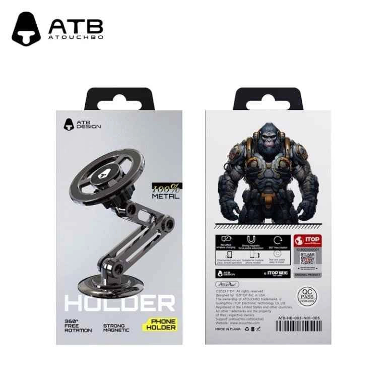 ATB 360° Magnetic Car Phone Mount Holder for MagSafe Cover