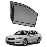 QuikSnap Custom Window Sun Shades (Car Pardy) for Honda Accord 2013-2017 VIP Sedan: Premium UV Protection & Stylish Fit