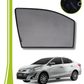 QS Window Sun Shades (Car Pardy) For Toyota Yaris 2018-2025 Sedan: Superior UV Protection & Custom Fit