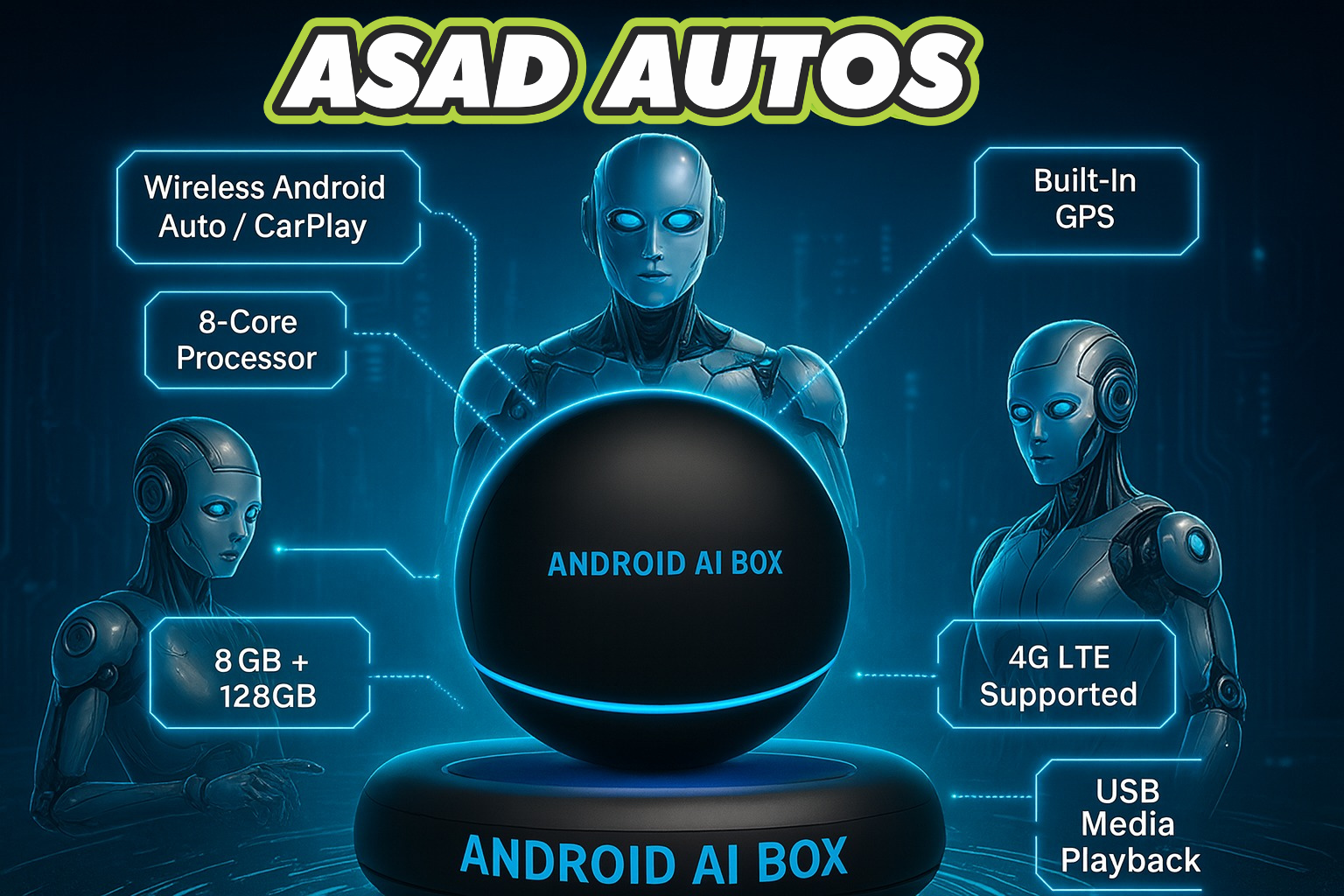Ai Android Box Available At Asad Autos