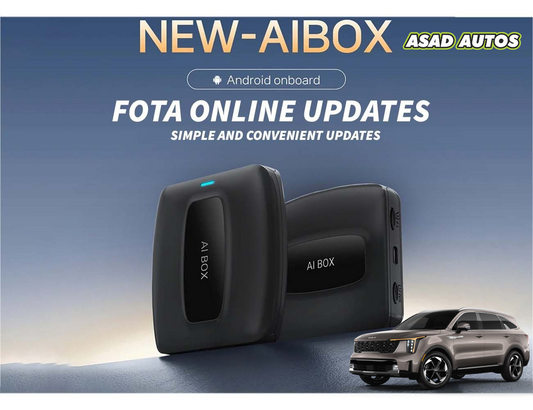 Ai Box Wired CarPlay Android Auto Adapter For Kia Sorento HEV (2025) – Smart AI Box with Netflix, YouTube & CarPlay
