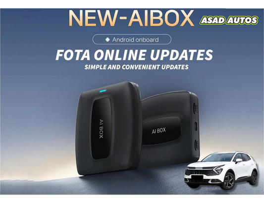 Ai Box Wired CarPlay Android Auto Adapter For Kia Sportage L HEV (2025) – Smart AI Box with Netflix, YouTube & CarPlay