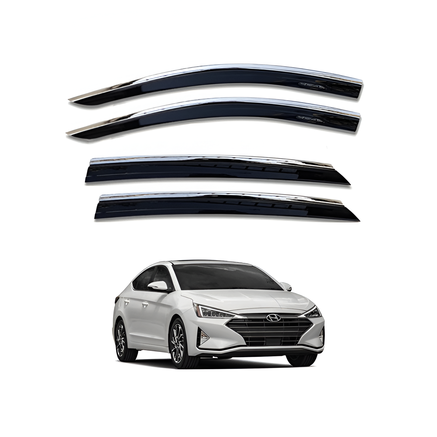 Air press with chrome TXR for Hyundai Elantra – Enhance your vehicle's exterior style

