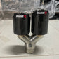 Akrapovic Carbon Fiber Silencer Tip – Original Lightweight Performance Exhaust Tip

