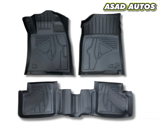 TPE Floor Mats for Honda Civic (2016–2021) – All-Weather | Odorless | Custom Fit