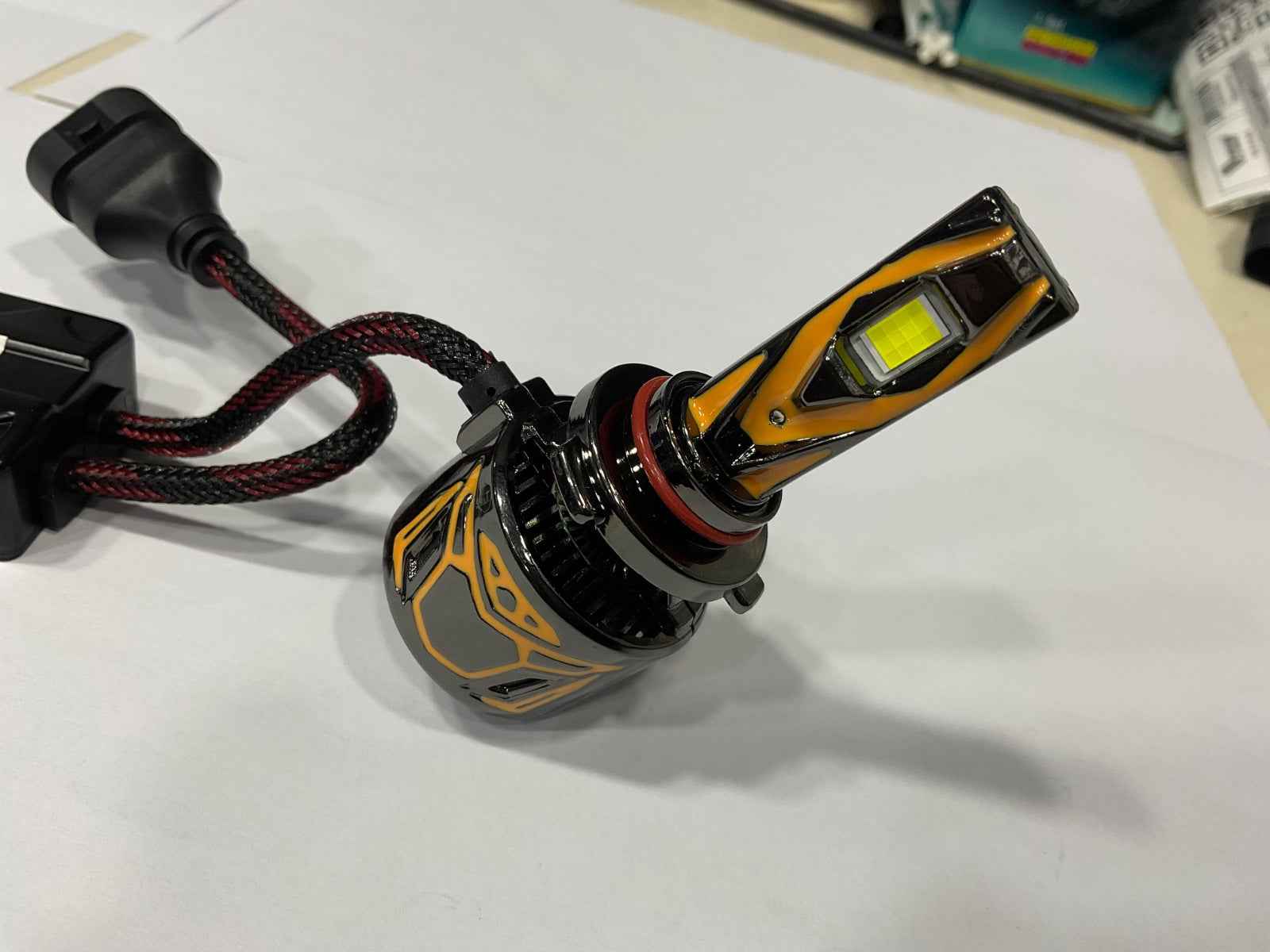 Alpine Gold LED Headlight 1200W – Ultra Bright, Long-Lasting Performance