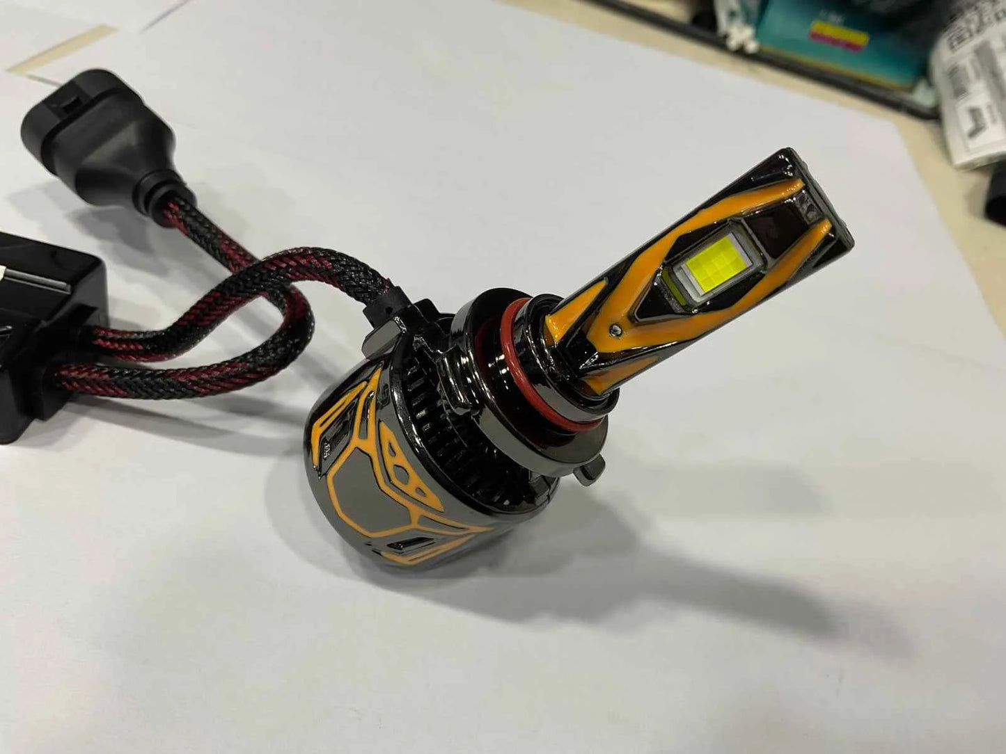 Alpine Gold LED Headlight 1200W – Ultra Bright, Long-Lasting Performance