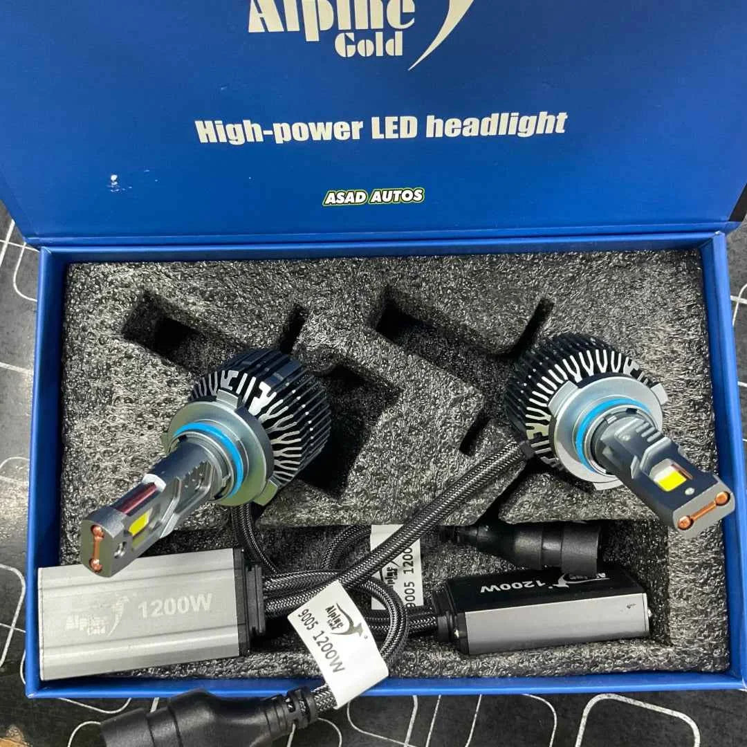 Alpine Gold LED Lights for Toyota Corolla Sedan (2014–2025) – High-Performance Yellow Beam Fog/Headlight Upgrade