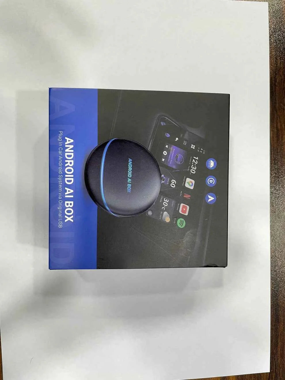 Android AI Box – Wired Android Auto & CarPlay Multimedia Adapter For Hyundai Tucson 2015-2024