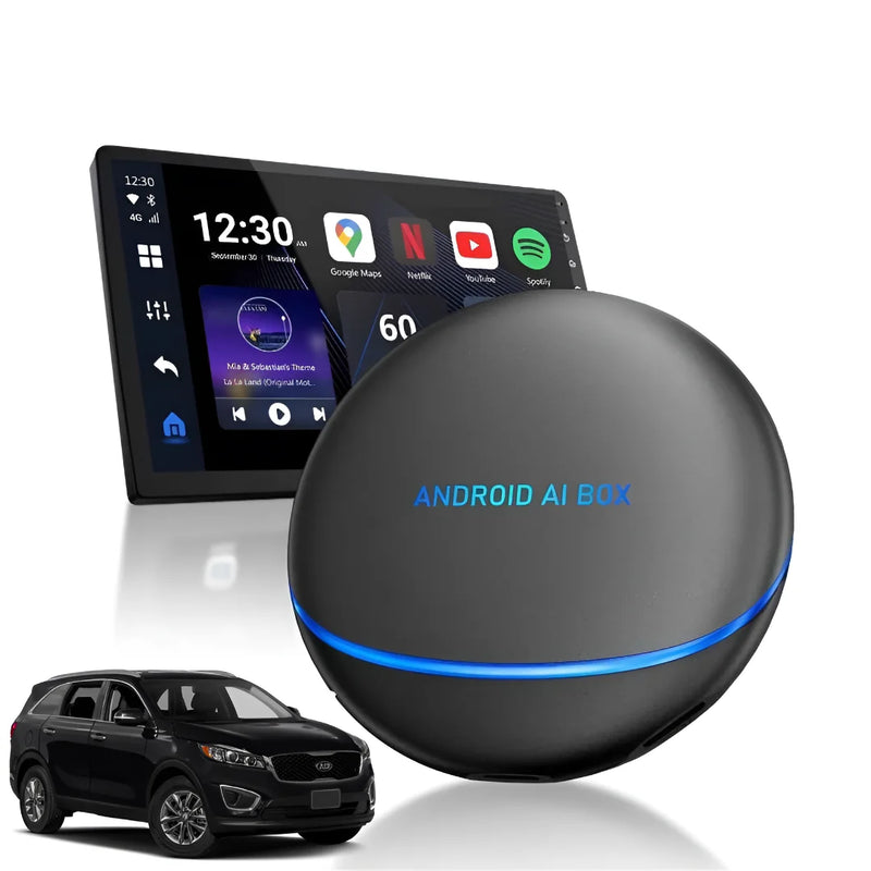 Android AI Box – Wired Android Auto & CarPlay Multimedia Adapter For Kia Sorento 2016-2024
