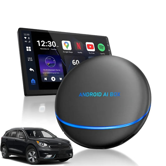 Android AI Box – Wired Android Auto & CarPlay Multimedia Adapter For Kia Sportage 2018-2024