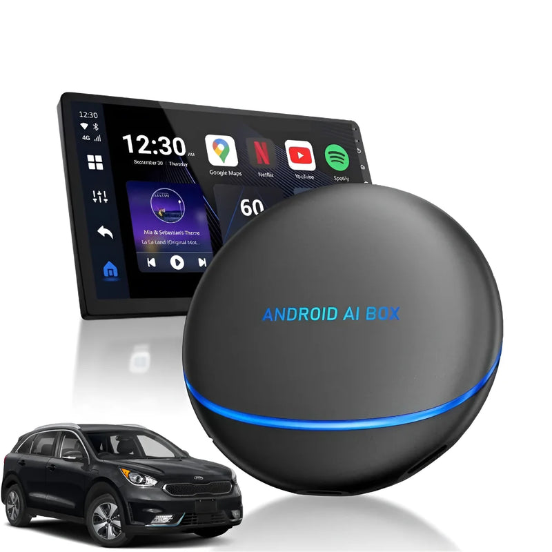 Android AI Box – Wired Android Auto & CarPlay Multimedia Adapter For Kia Sportage 2018-2024