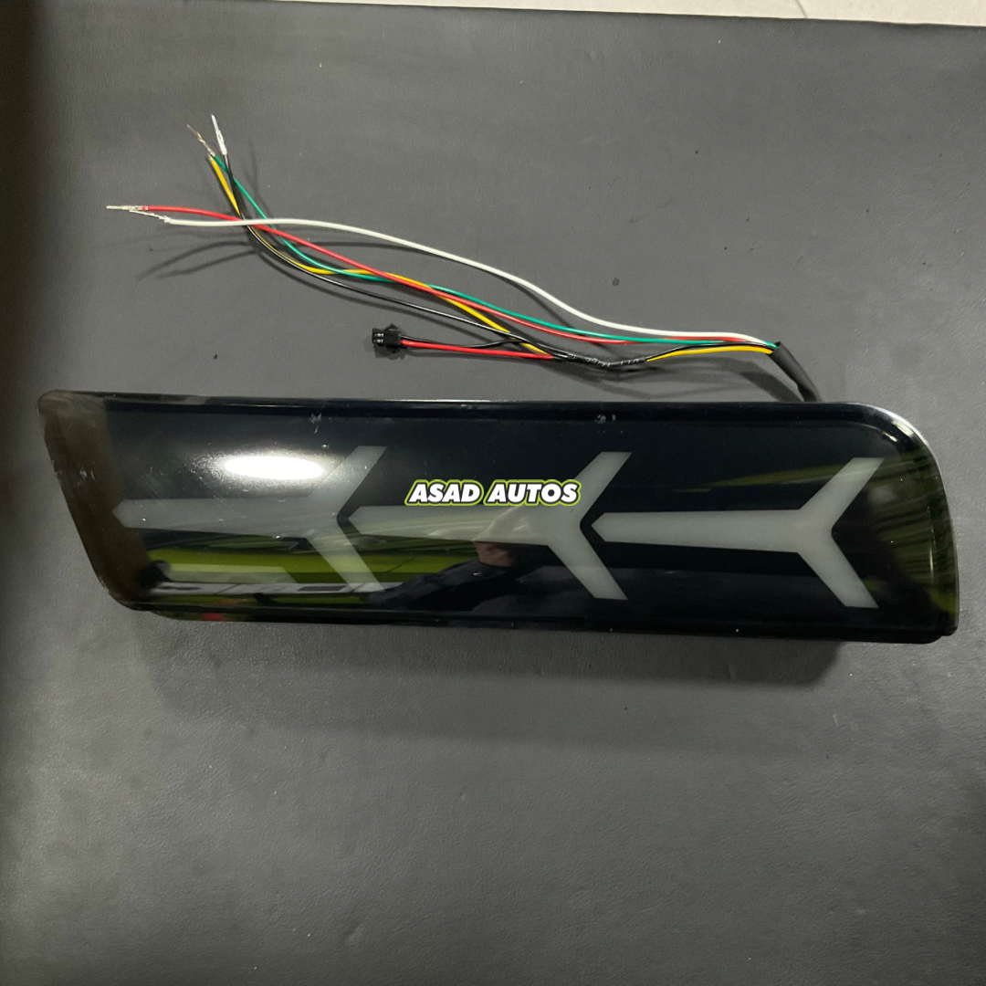 Arrow Style Modified Imported Rear Lights for Suzuki Alto 2014-2026, offering sleek, modern design and improved safety.
